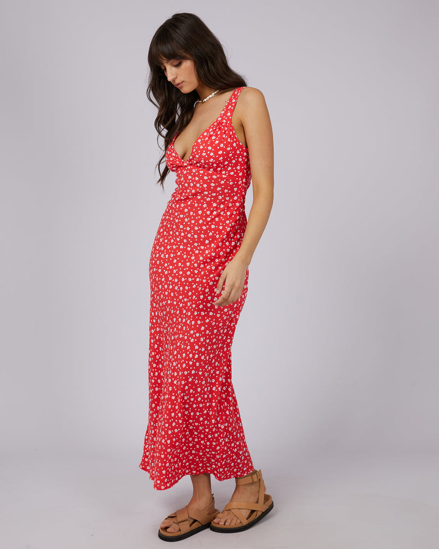 ALL ABOUT EVE GIGI FLORAL MAXI DRESS - WILD ROSE