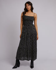 ALL ABOUT EVE LILY FLORAL MAXI DRESS - WILDROSE