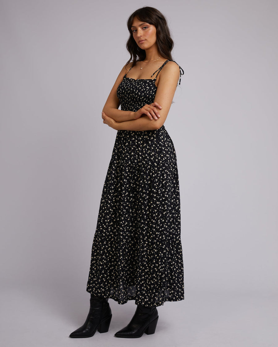 ALL ABOUT EVE LILY FLORAL MAXI DRESS - WILDROSE