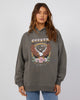 ALL ABOUT EVE SEEKER OVERSIZED HOODIE - WILDROSE