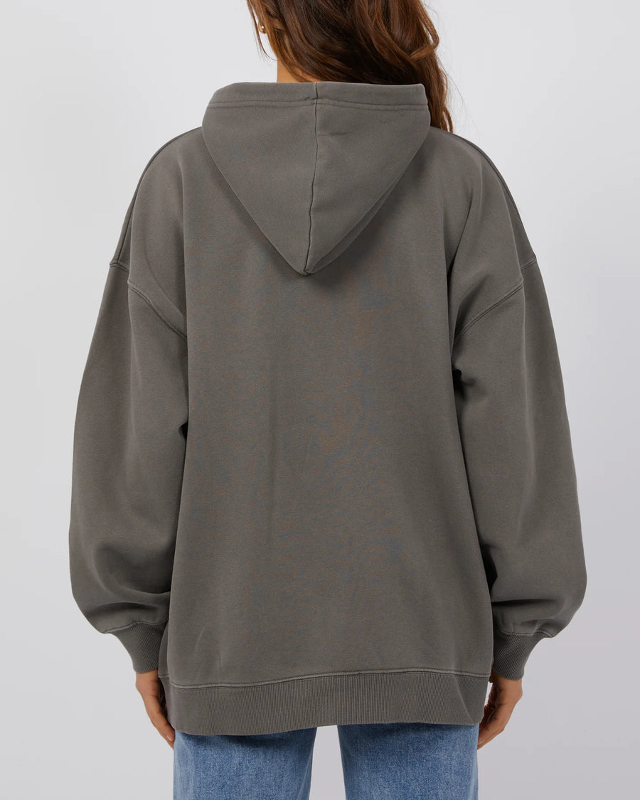 ALL ABOUT EVE SEEKER OVERSIZED HOODIE - WILDROSE