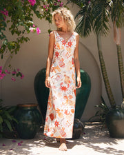 ALL ABOUT EVE TYRA MAXI DRESS - VINTAGE WHITE - WILDROSE