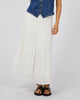 ALL ABOUT EVE SUTTON BRODERIE MAXI SKIRT - VINTAGE WHITE - WILDROSE