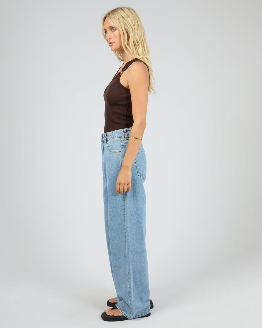 ALL ABOUT EVE SIERRA TANK - BROWN - WILDROSE