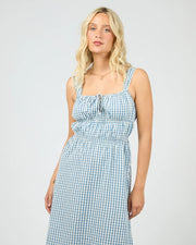 ALL ABOUT EVE MICKY MAXI DRESS - CHECK - WILDROSE