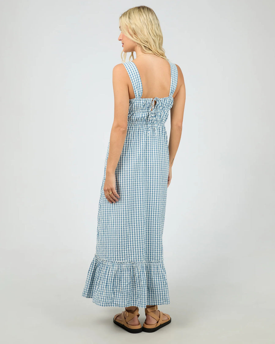 ALL ABOUT EVE MICKY MAXI DRESS - CHECK - WILDROSE