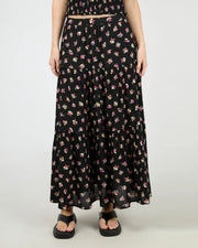 ALL ABOUT EVE VIENNA MAXI SKIRT  - WILDROSE