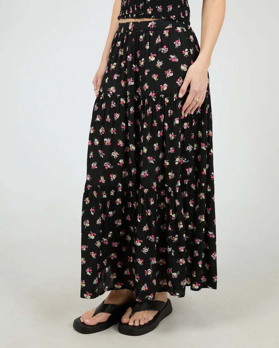 ALL ABOUT EVE VIENNA MAXI SKIRT  - WILDROSE