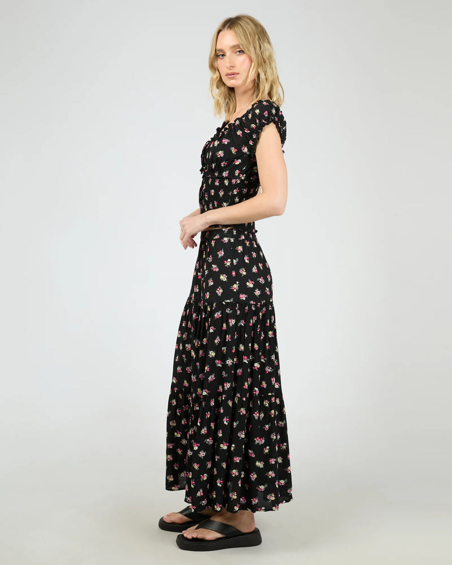 ALL ABOUT EVE VIENNA MAXI SKIRT  - WILDROSE