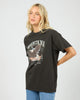ALL ABOUT EVE MONTANA RELAXED TEE - WASHED BLACK - WILDROSE