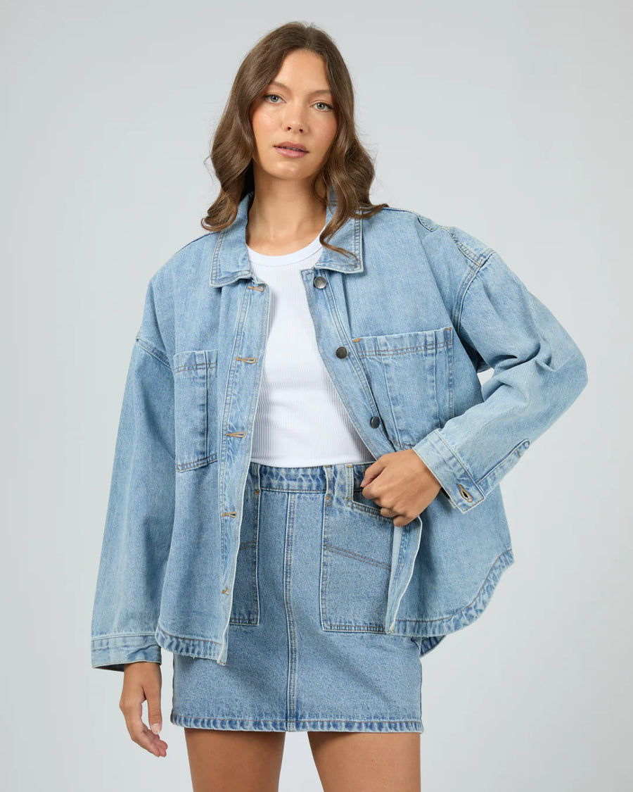 ALL ABOUT EVE DALE SHACKET - LIGHT BLUE - WILDROSE