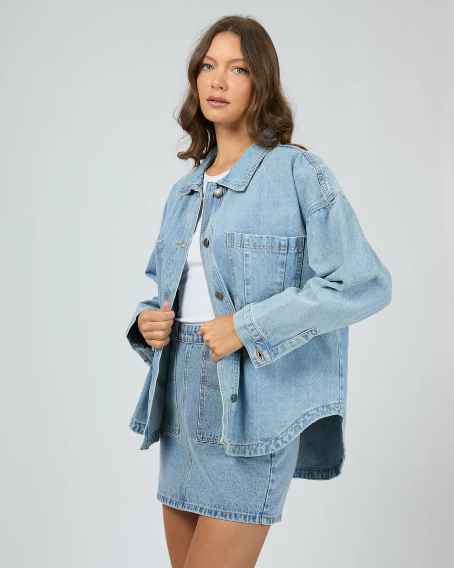 ALL ABOUT EVE DALE SHACKET - LIGHT BLUE - WILDROSE