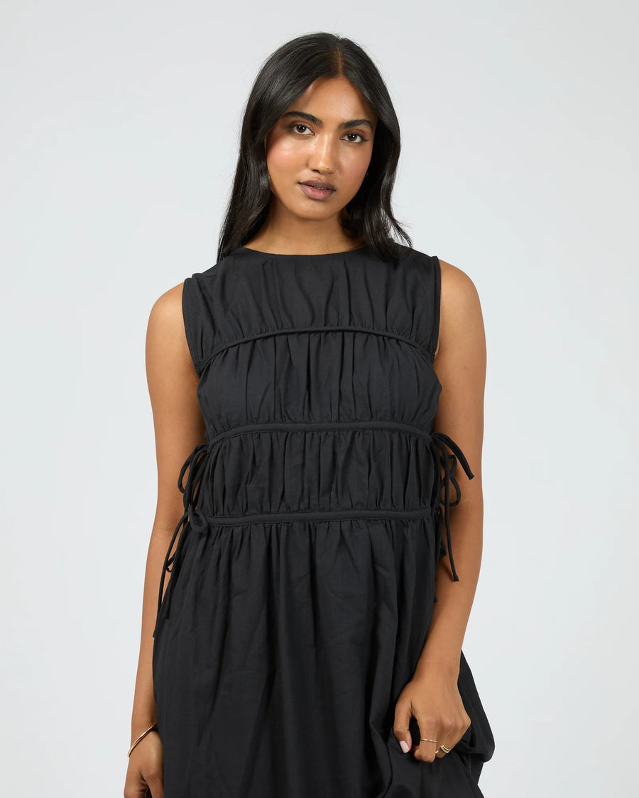 ALL ABOUT EVE LOU LOU TIE MAXI DRESS - WILDROSE