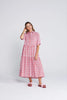 THING THING LUNA DRESS - CHECK MATE - WILDROSE