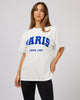 JORGE PARIS TEE - VINTAGE WHITE - WILDROSE