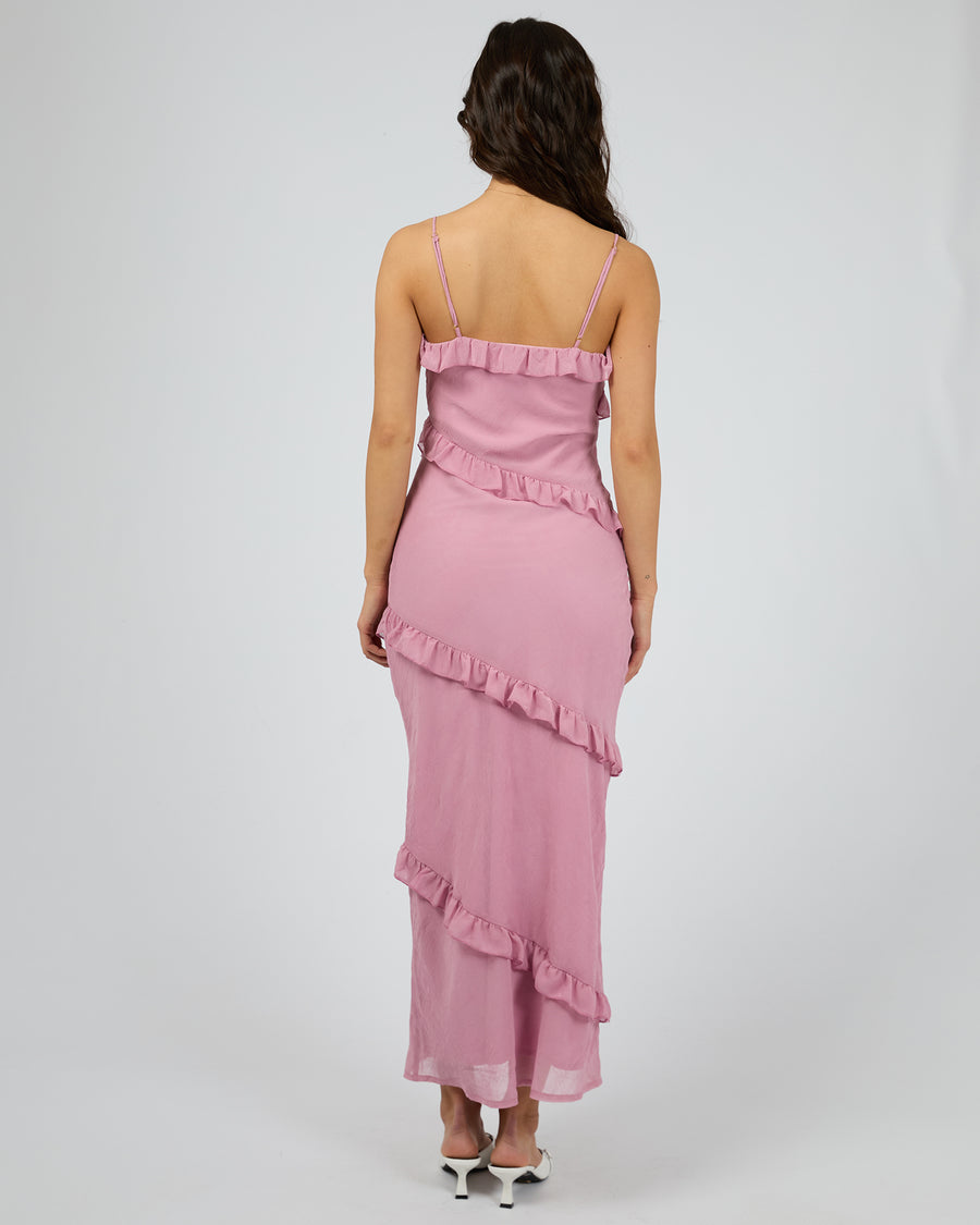 JORGE VERONICA MAXI DRESS - PINK - WILDROSE