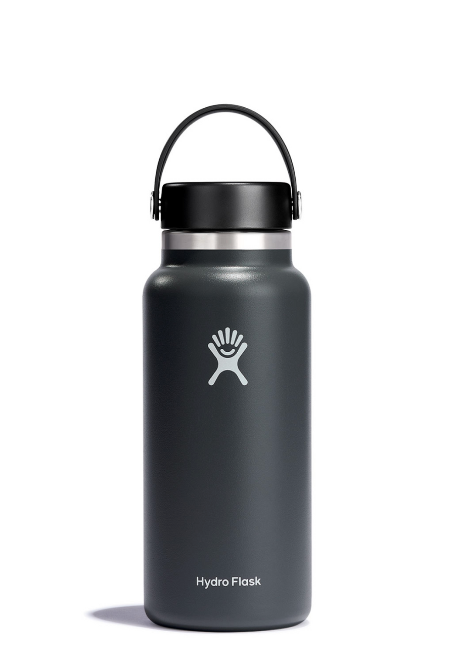 HYDRO FLASK WIDE MOUTH DRINK BOTTLE  32OZ (946ML) - STONE