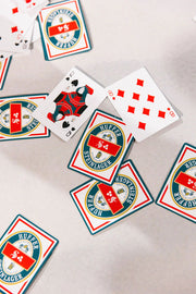 HUFFER - STEINLAGER PLAYING CARDS - WILDROSE