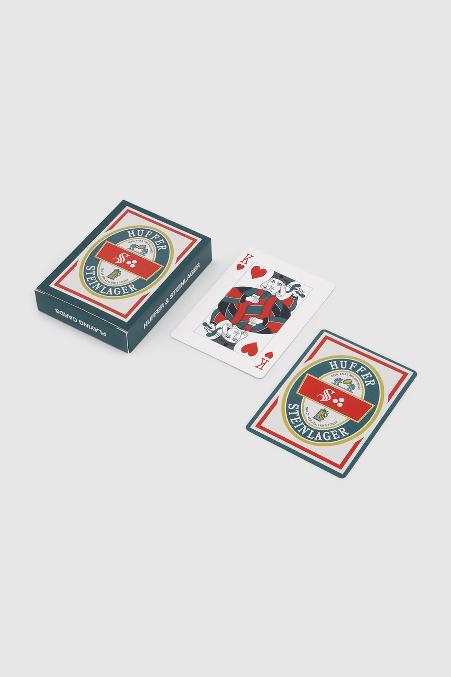 HUFFER - STEINLAGER PLAYING CARDS - WILDROSE