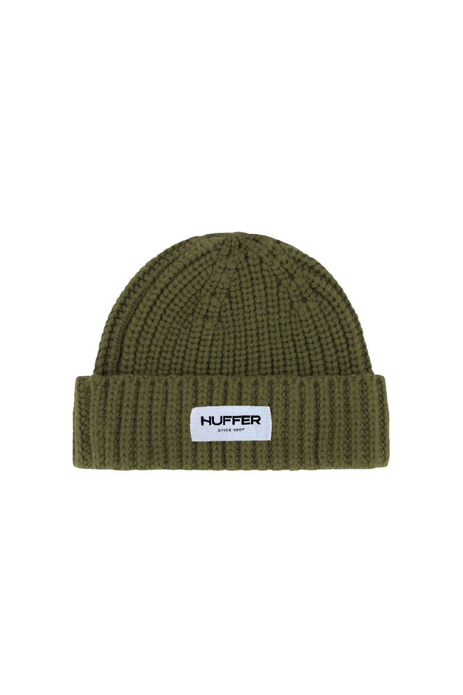 HUFFER COUSTEAU BEANIE - KHAKI - WILDROSE