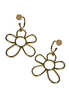 PENNY FOGGO BIG DAISY HALF HOOPS - WILDROSE