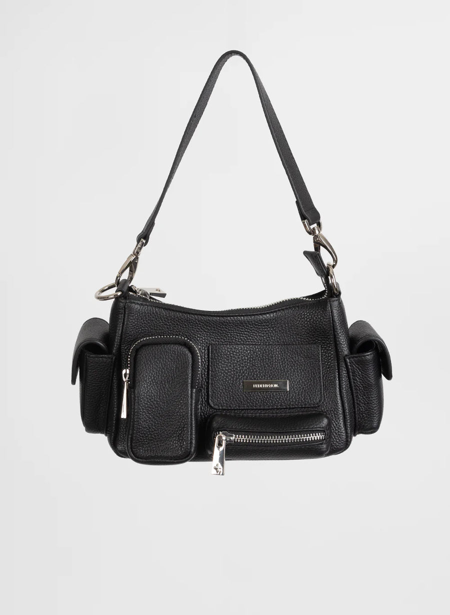 FEDERATION BUSY DAY BAG - BLACK/SILVER - WILDROSE
