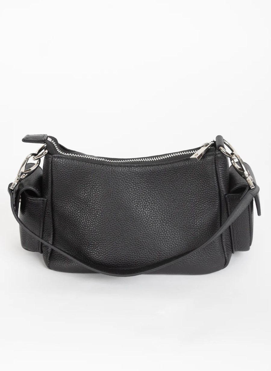 FEDERATION BUSY DAY BAG - BLACK/SILVER - WILDROSE