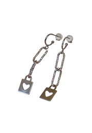 PENNY FOGGO CHAIN AND SQUARE LOCK DROPS - WILDROSE