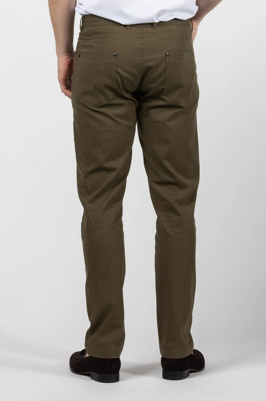 CUTLER & CO TERRY CHINO - MILITARY - WILDROSE