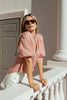 IVY + JACK CLOSURE BLUSH RAMIE HIGH NECK BUTTONED SS TOP - BLUSH - WILDROSE
