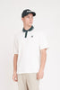 HUFFER CHECK PAR SS POLO - CHALK - WILDROSE