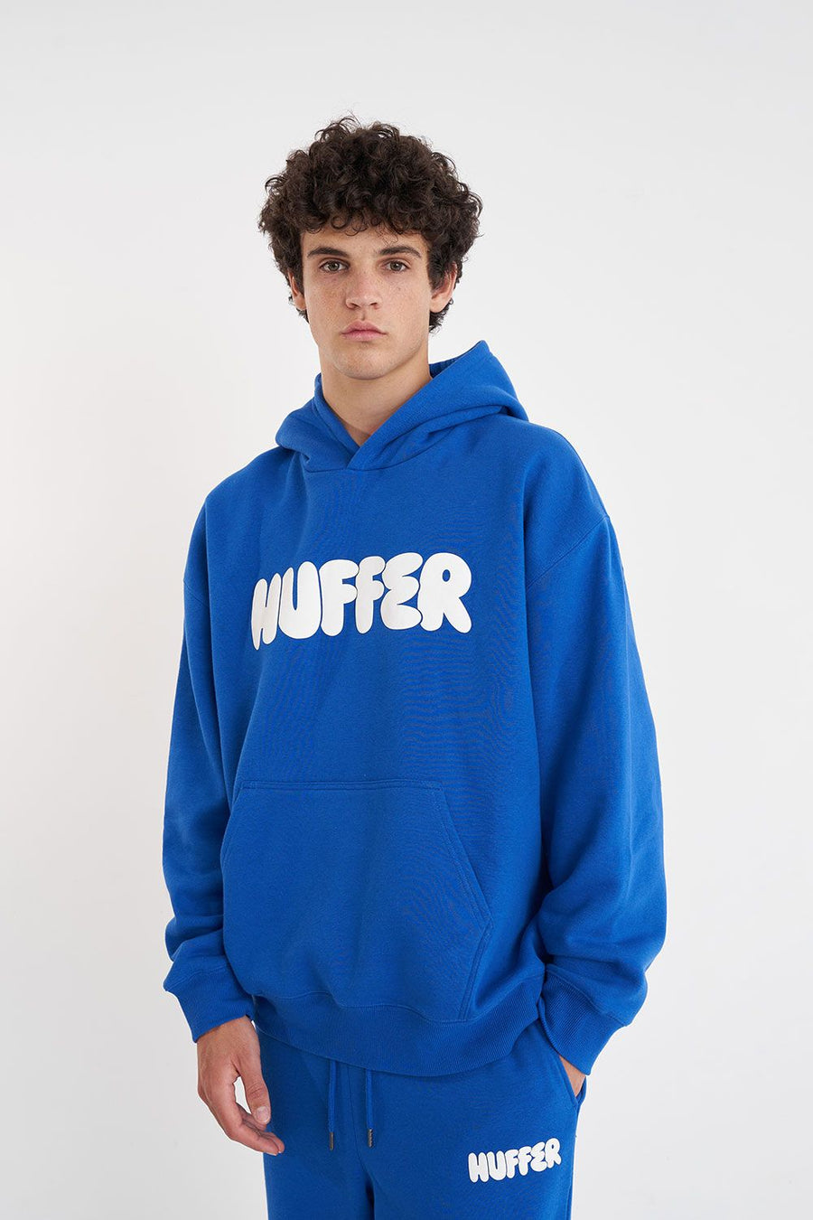 HUFFER MENS ARCADE HOOD/JUICY - COBALT - WILDROSE