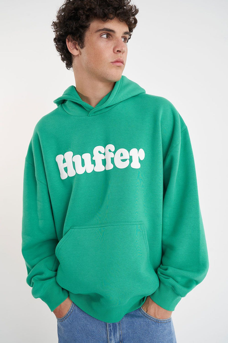 HUFFER MENS ARCADE HOOD/ODIE - KERMIE - WILDROSE