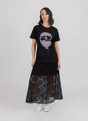 FEDERATION RUSH TEE BALLOON - BLACK - WILDROSE