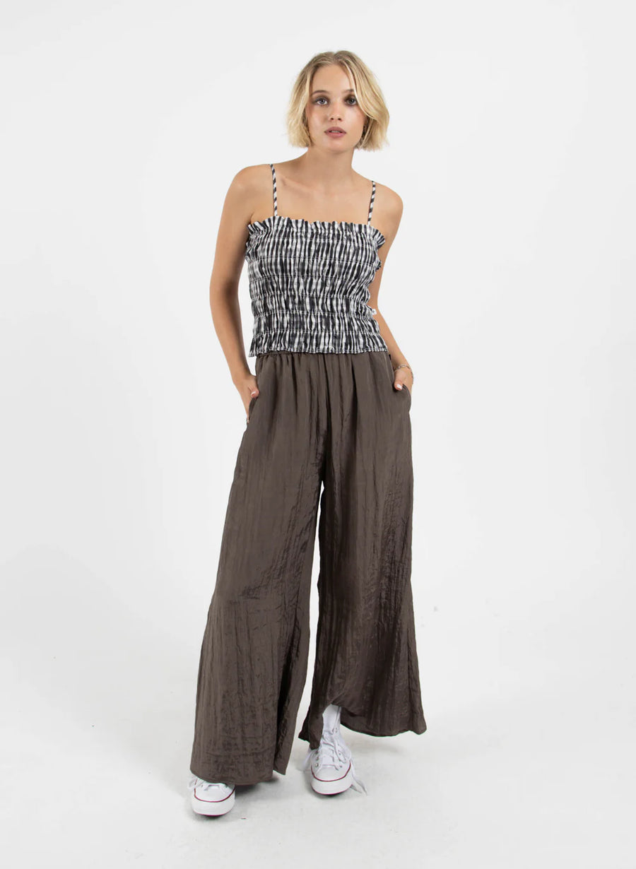 FEDERATION FLOAT PANT - GUNSMOKE - WILDROSE