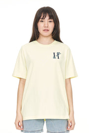 HUFFER RELAX TEE 220/GARDEN PARTY - LIMONCELLO - WILDROSE