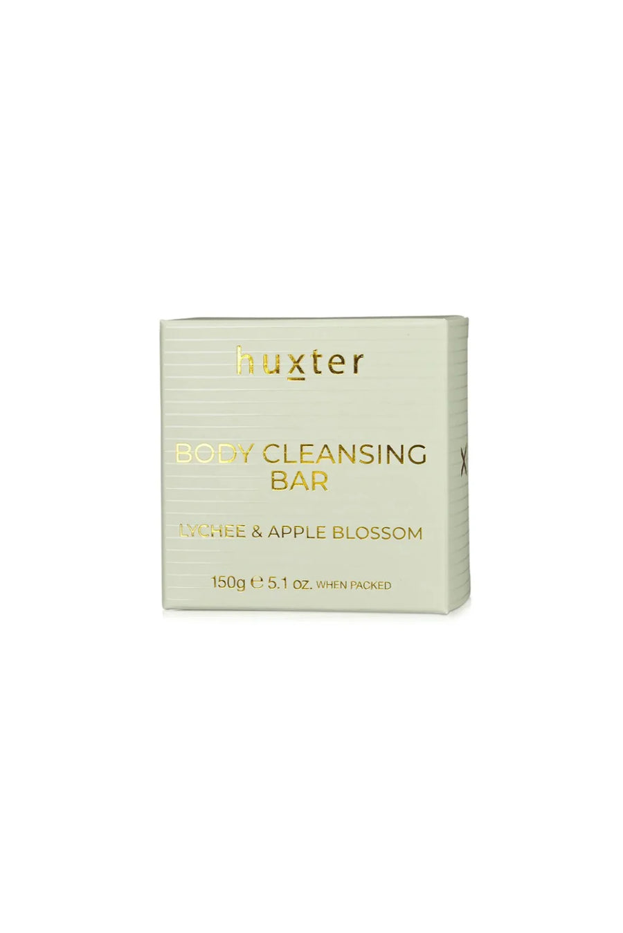 HUXTER BODY CLEANSING BAR - LYCHEE & APPLE BLOSSOM - WILDROSE
