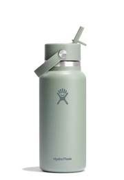 HYDRO FLASK 32OZ WIDE FLEX STRAW CAP - AGAVE - WILDROSE