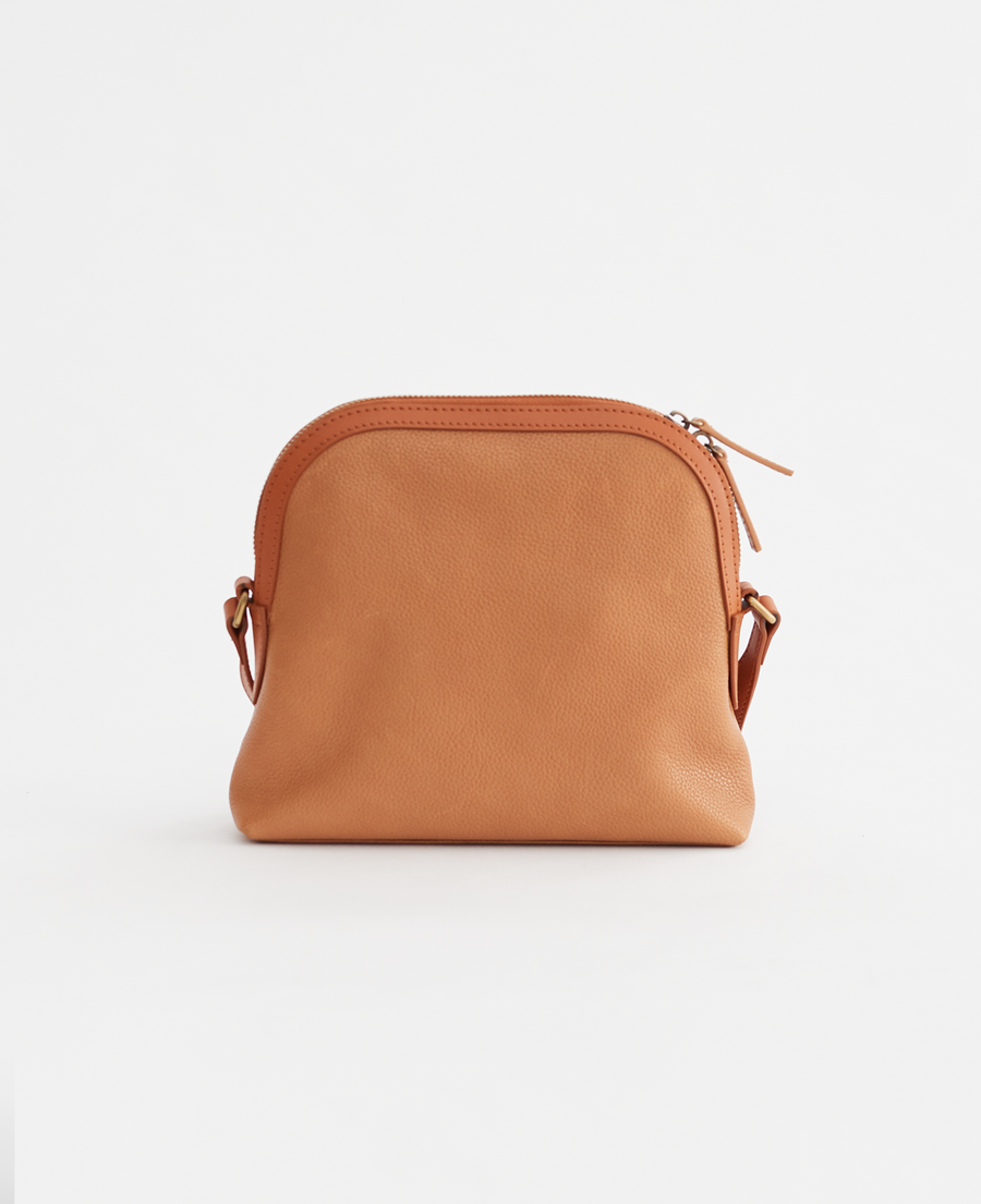 THE HORSE LARGE DOME BAG - TAN - WILD ROSE