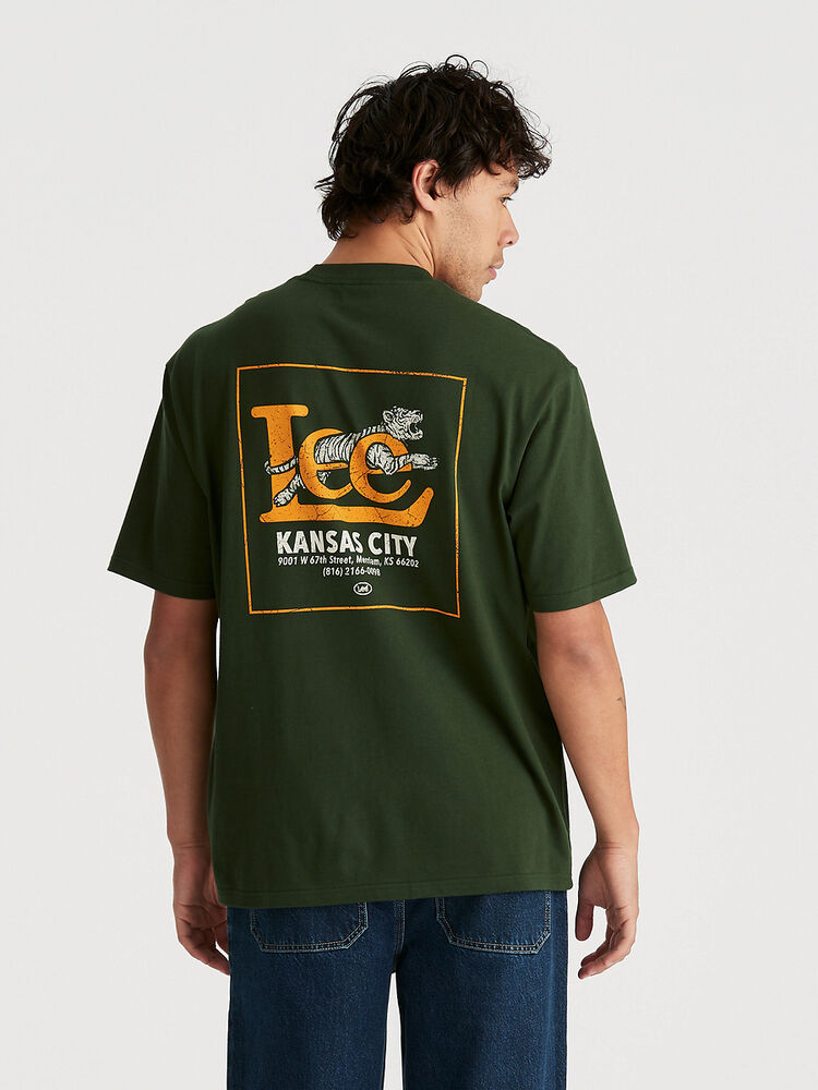 LEE KANSAS TIGERS BAGGY TEE - WILDROSE