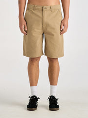 LEE L-FIVE BIGGIE WORKER SHORT - SANDSTONE - WILDROSE