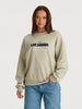 LEE EIGHTY NINE BAGGY SWEATER - KHAKI FEATHER - WILDROSE