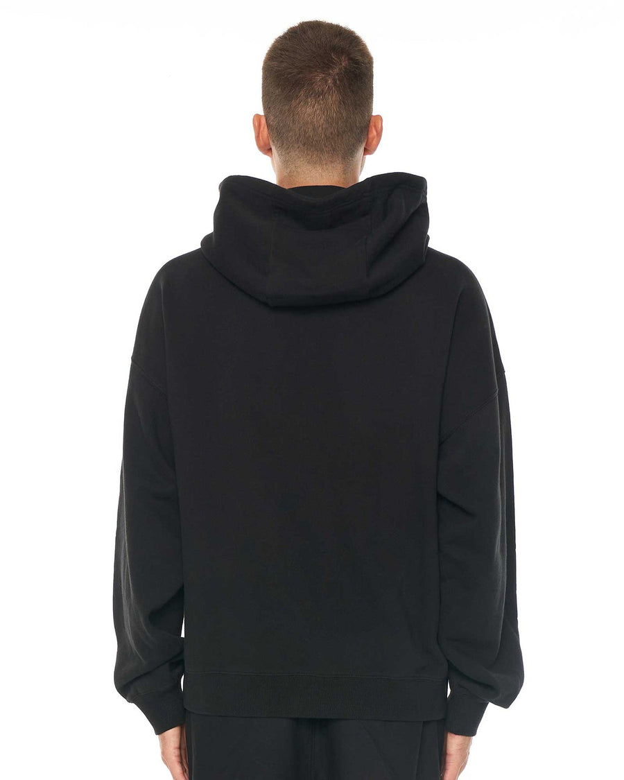 HUFFER BOX HOOD 350/LINED OUT - WASHED BLACK - WILDROSE