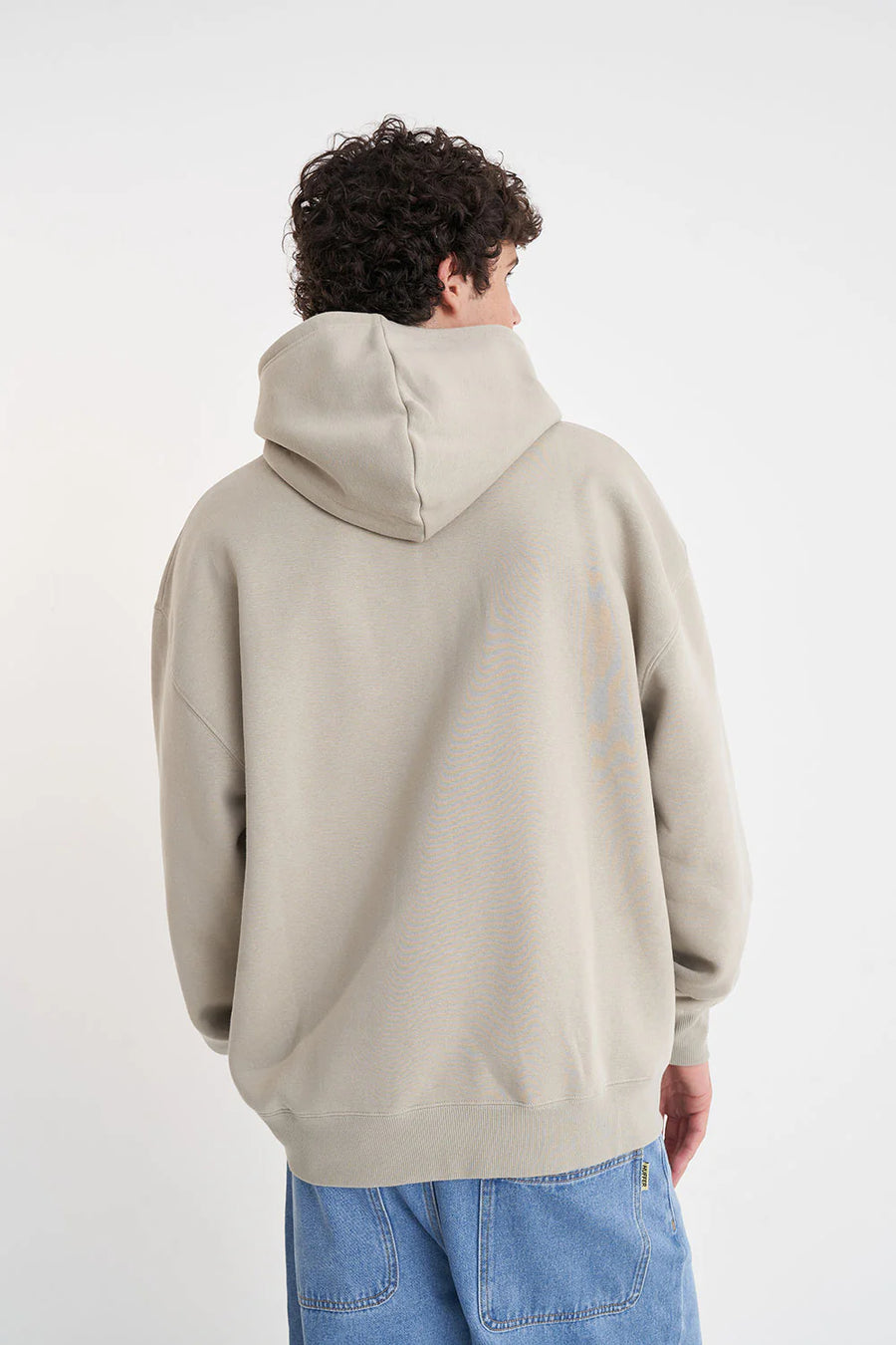 HUFFER MENS ARCADE HOOD/ODIE - MOONROCK - WILDROSE