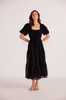 MINKPINK AMY TIERED MIDI DRESS - WILDROSE