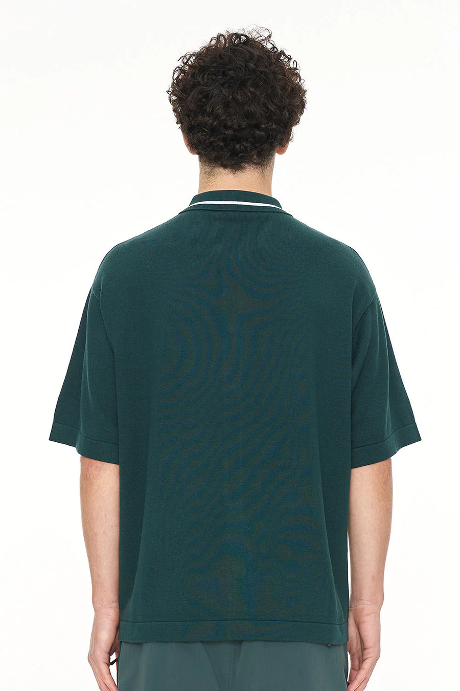 HUFFER KNIT SHIRT - GOLF GREEN