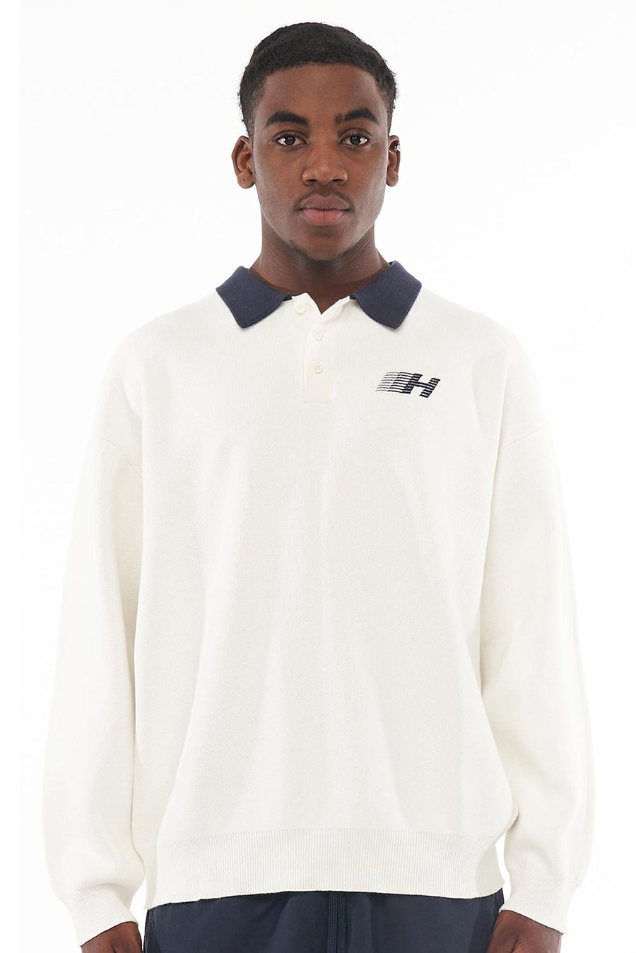 HUFFER RACQUET RUGBY KNIT | WILDROSE