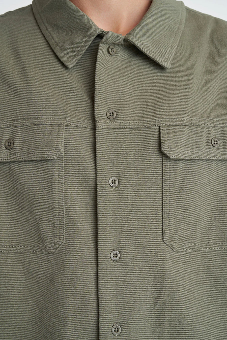HUFFER DIVISION SHIRT - KHAKI - WILDROSE