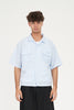 HUFFER CHECK COSTA SHIRT - Y2K BLUE - WILDROSE