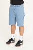 HUFFER CARPENTER DENIM SHORT - DRIFT BLUE - WILDROSE